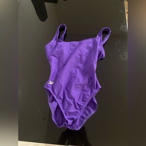 Speedo Purple Kids One Piece Bodysuit